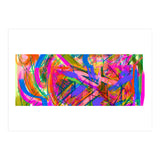 Pink And Blue In Traces (Print Only) thumbnail