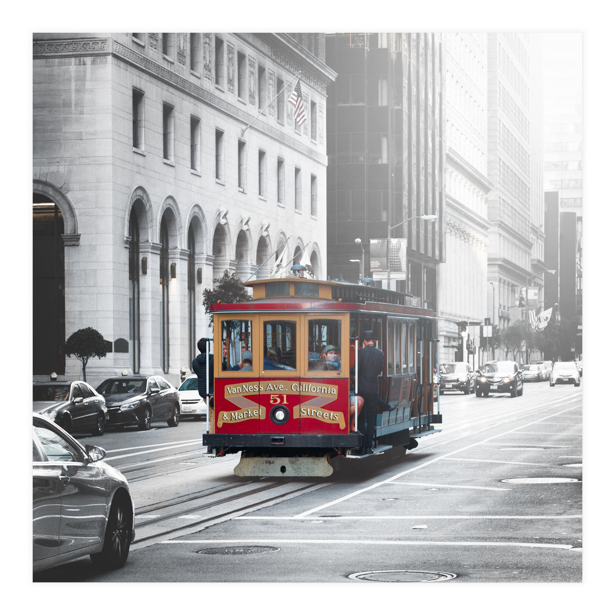 California street, 21st centrury (Print Only)