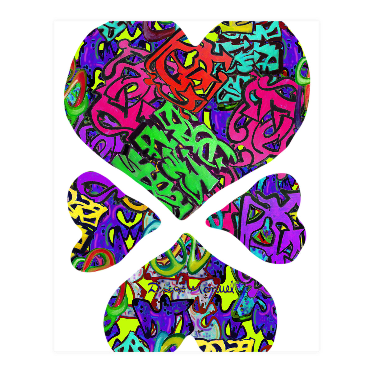 4 Corazones 12 (Print Only)