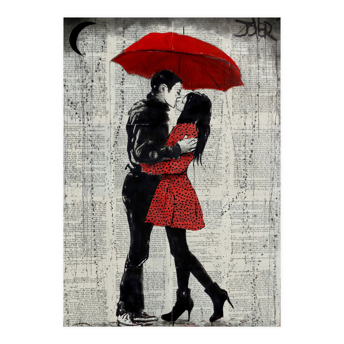 Rain Kisses (Print Only)