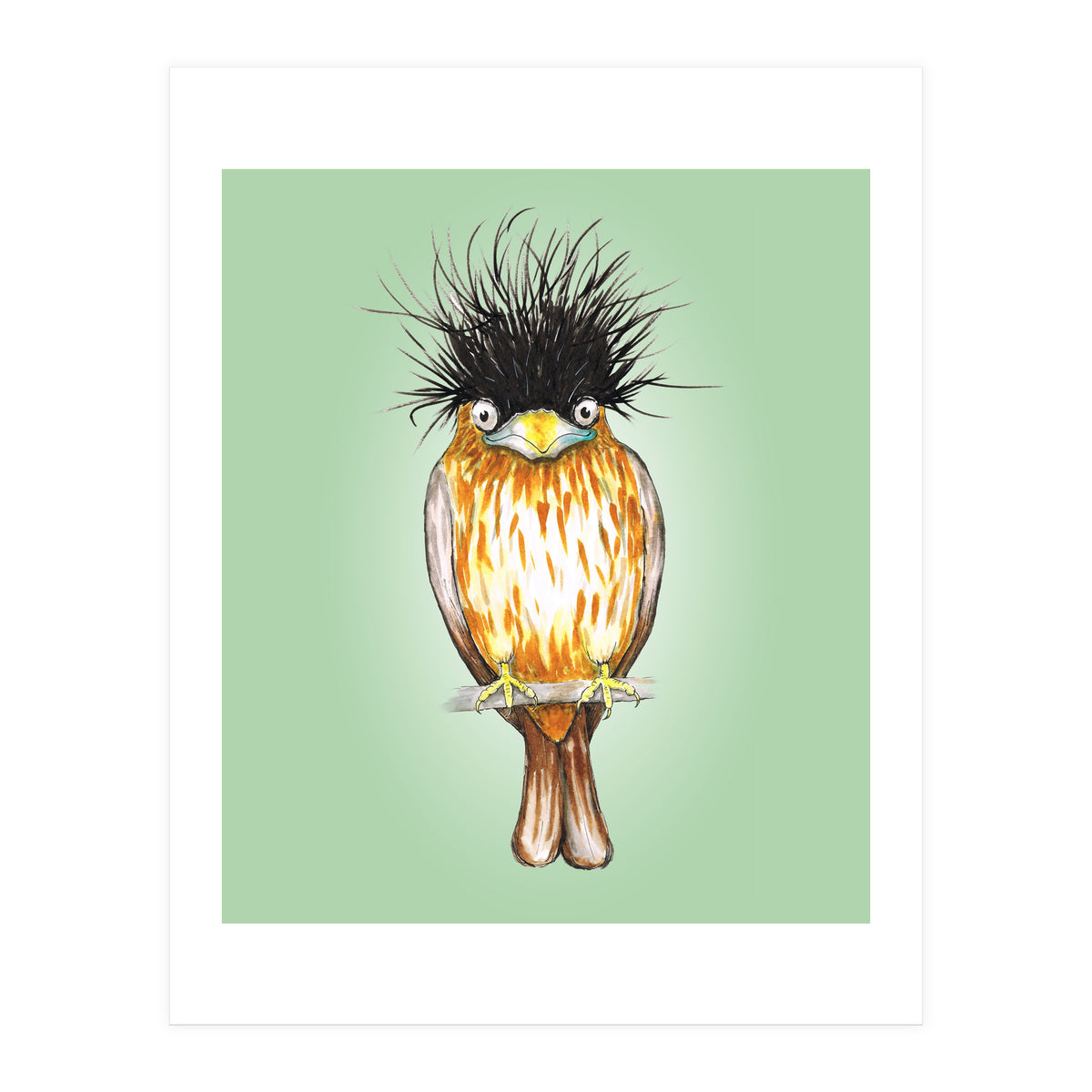 Brahminy starling (Print Only)
