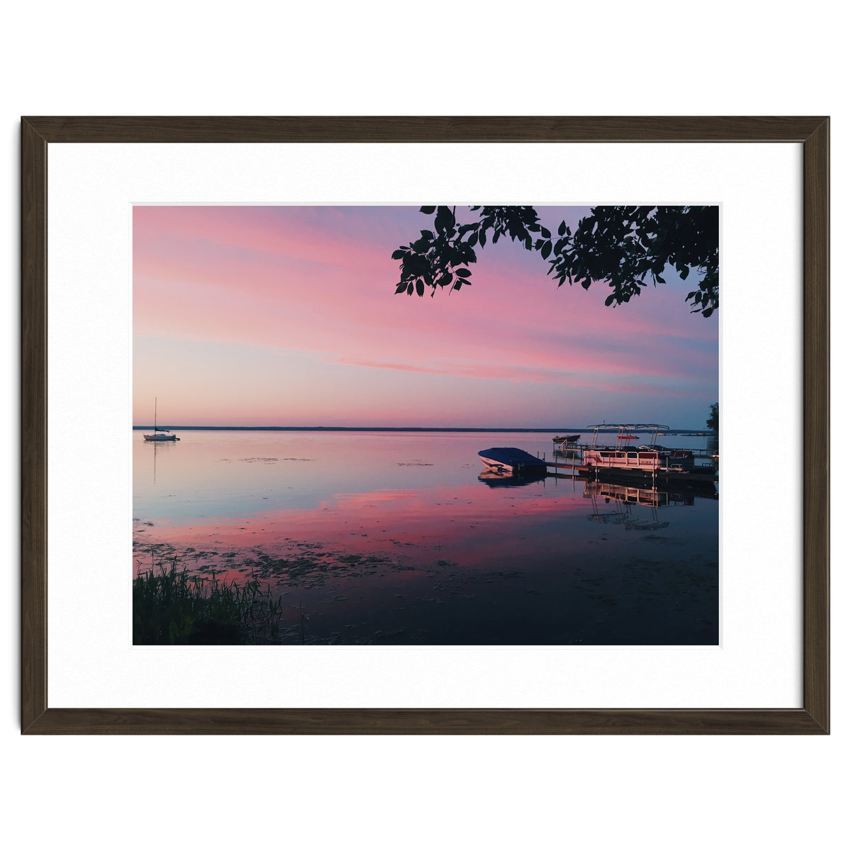 Magic hour on the lake