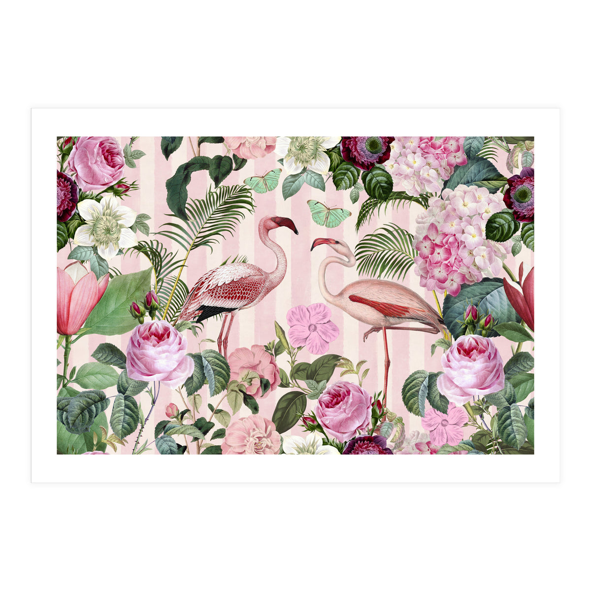 Flamingo Rendevous (Print Only)