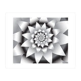 Abstract Modern Flower Design Art (Print Only) thumbnail