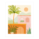 Tropical Mountain Village (Print Only) thumbnail