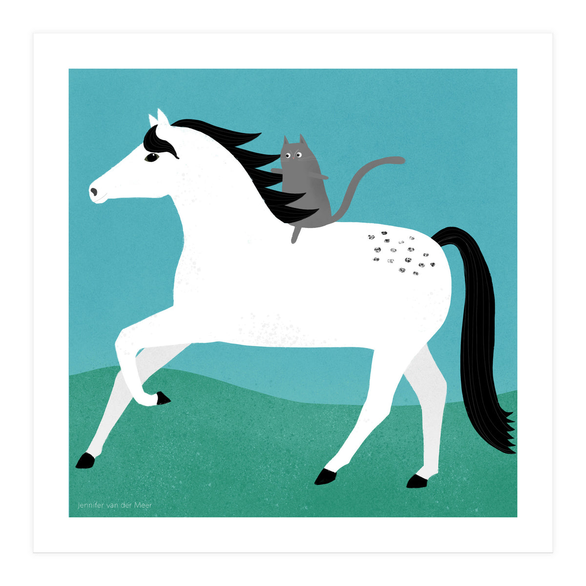 Cat 88: The ride (Print Only)