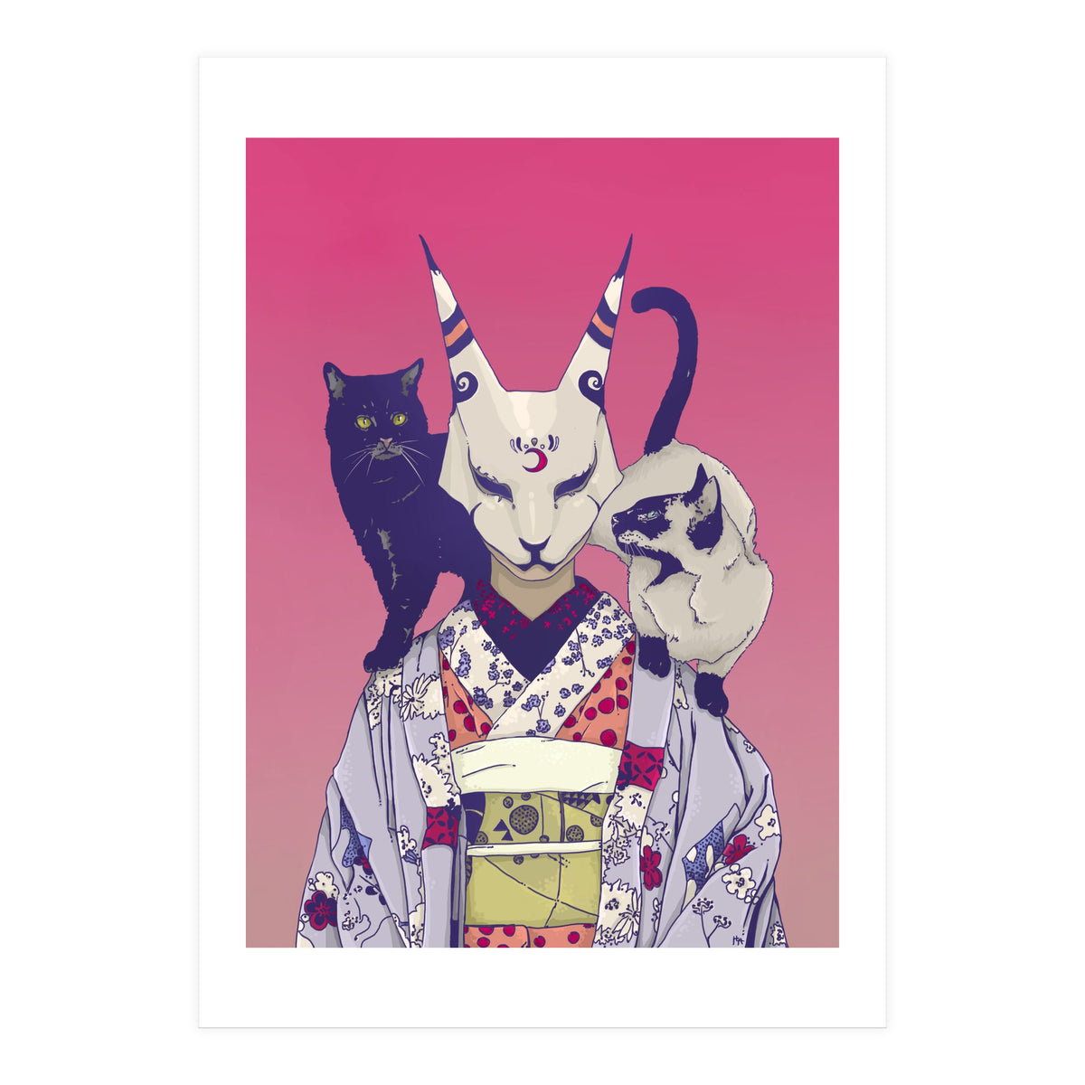 Neko Lady (Print Only)