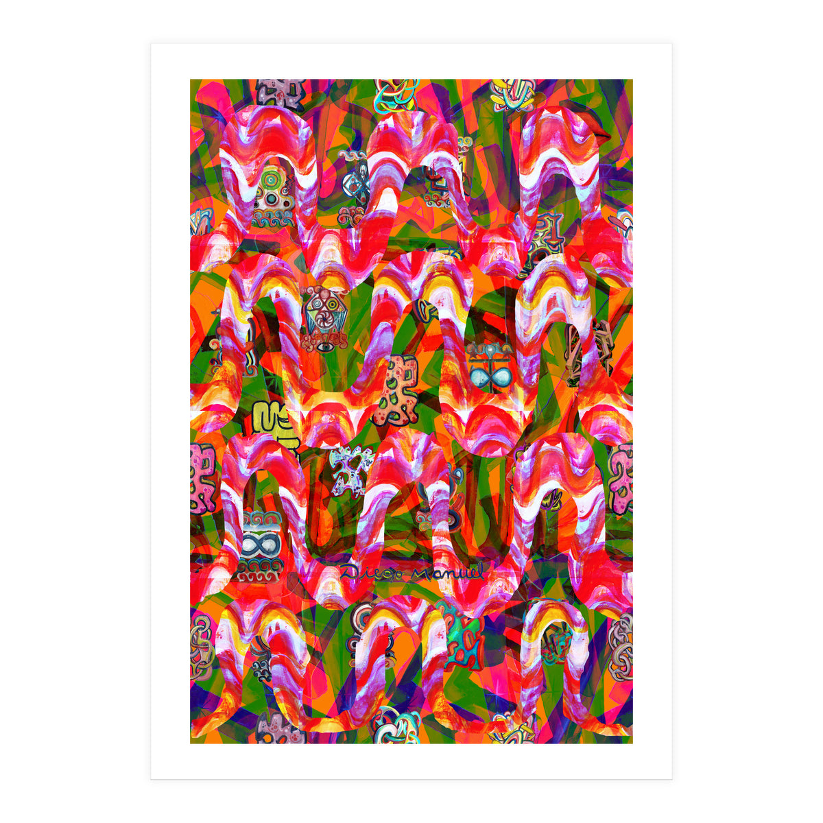 Pop Abstract 11 (Print Only)