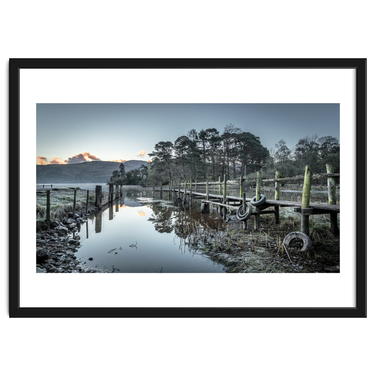 Derwent Water winters morning