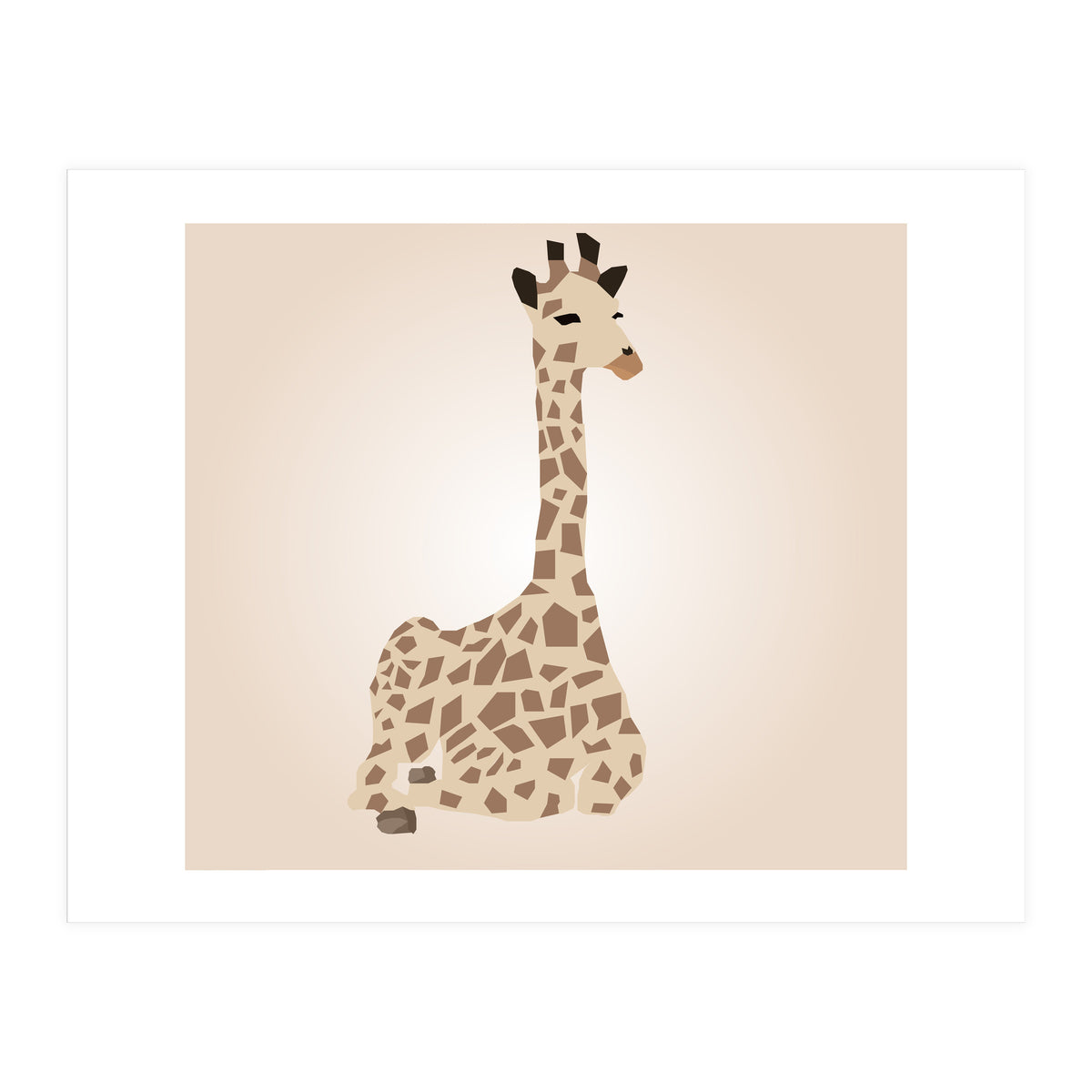 Giraffe Art (Print Only)