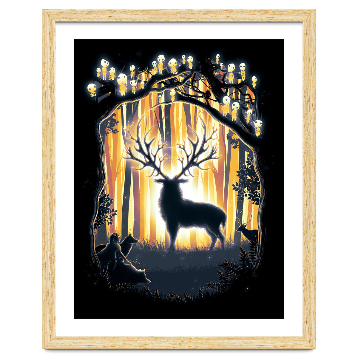 Deer God Please Save Our Forest