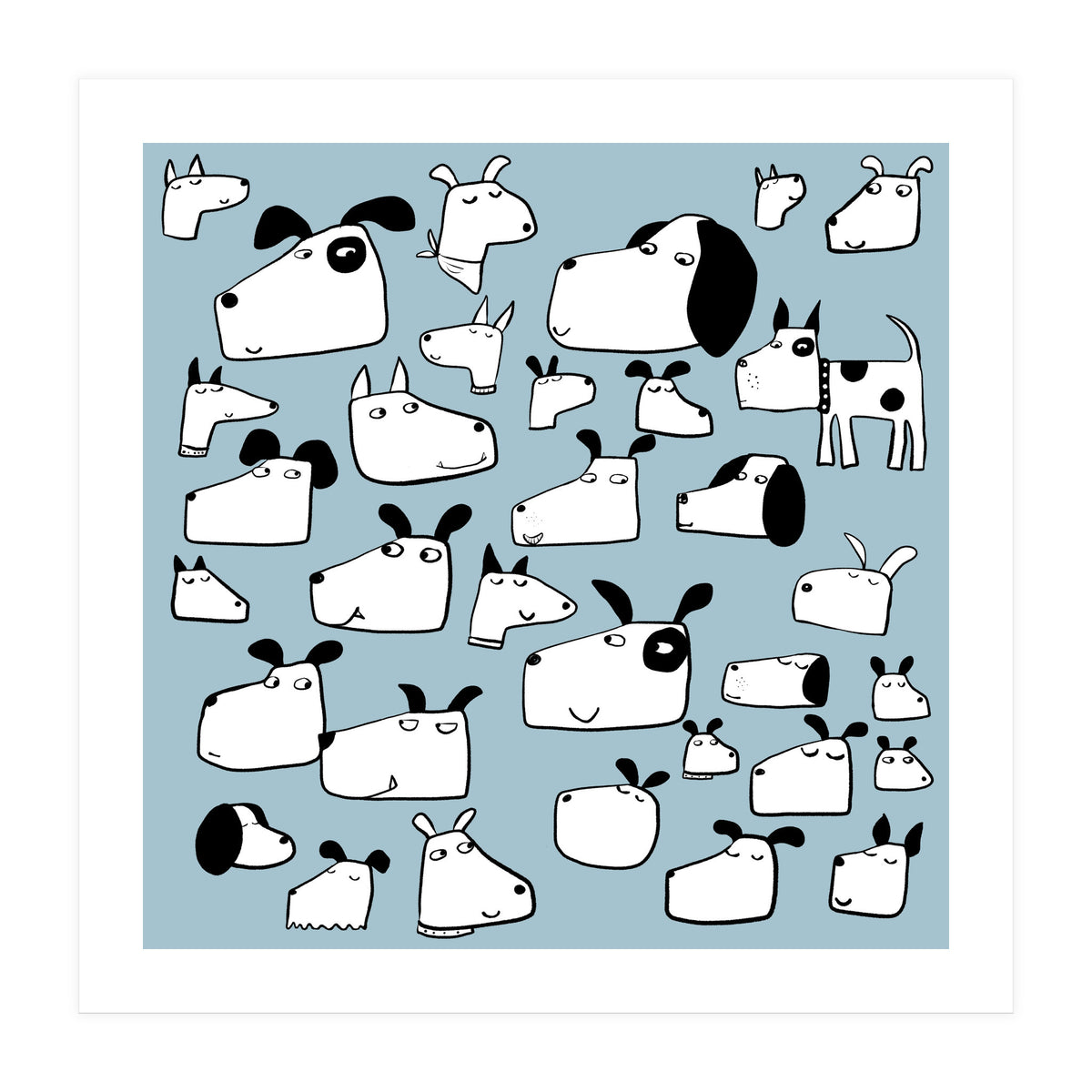 Many Dogs (Print Only)