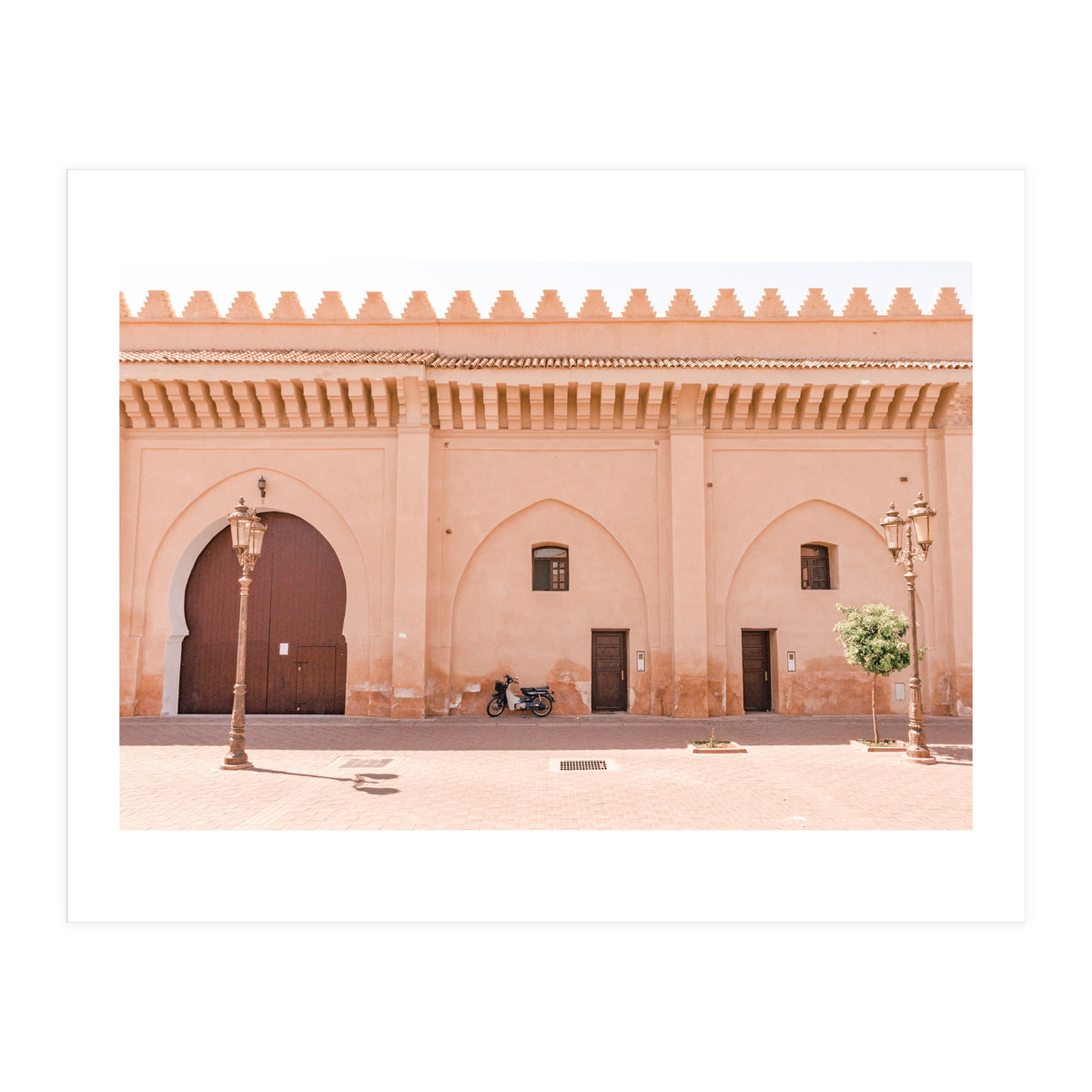Moroccan Street Marrakech (Print Only)