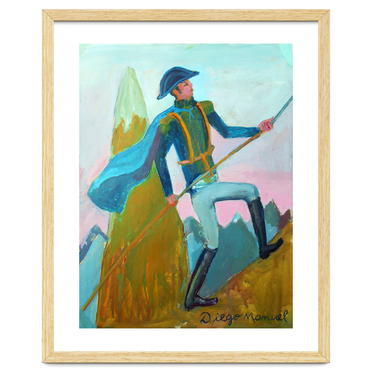 San Martin Cruzando Los Andes