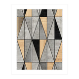 Concrete and Wood Triangles (Print Only) thumbnail