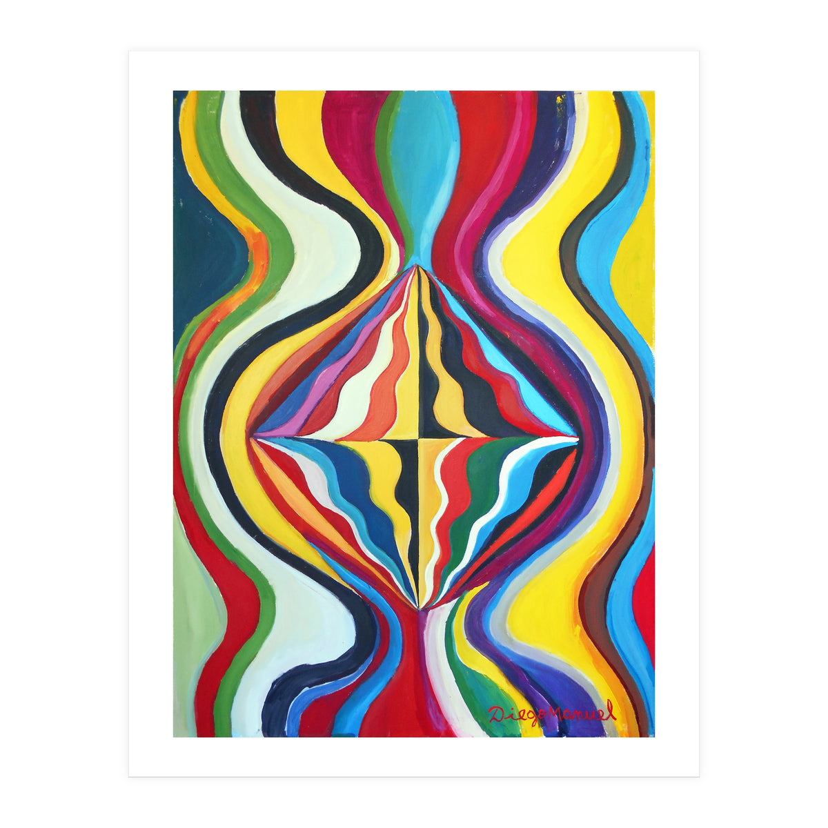 Graffiti Con Rombo 2 (Print Only)