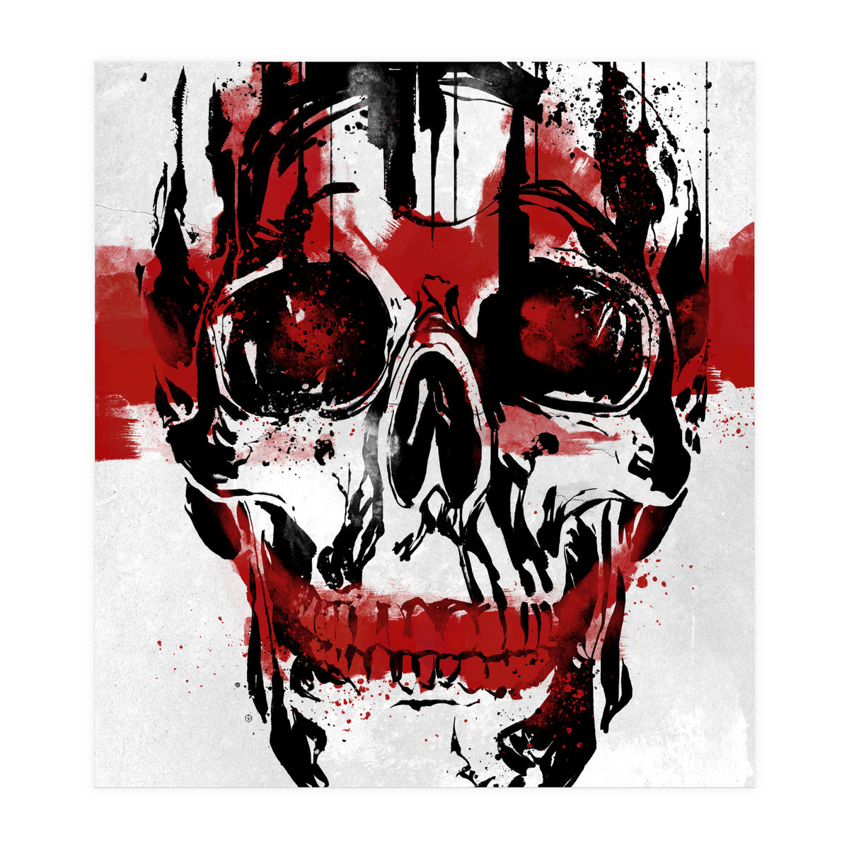 Ink Skull (Print Only)