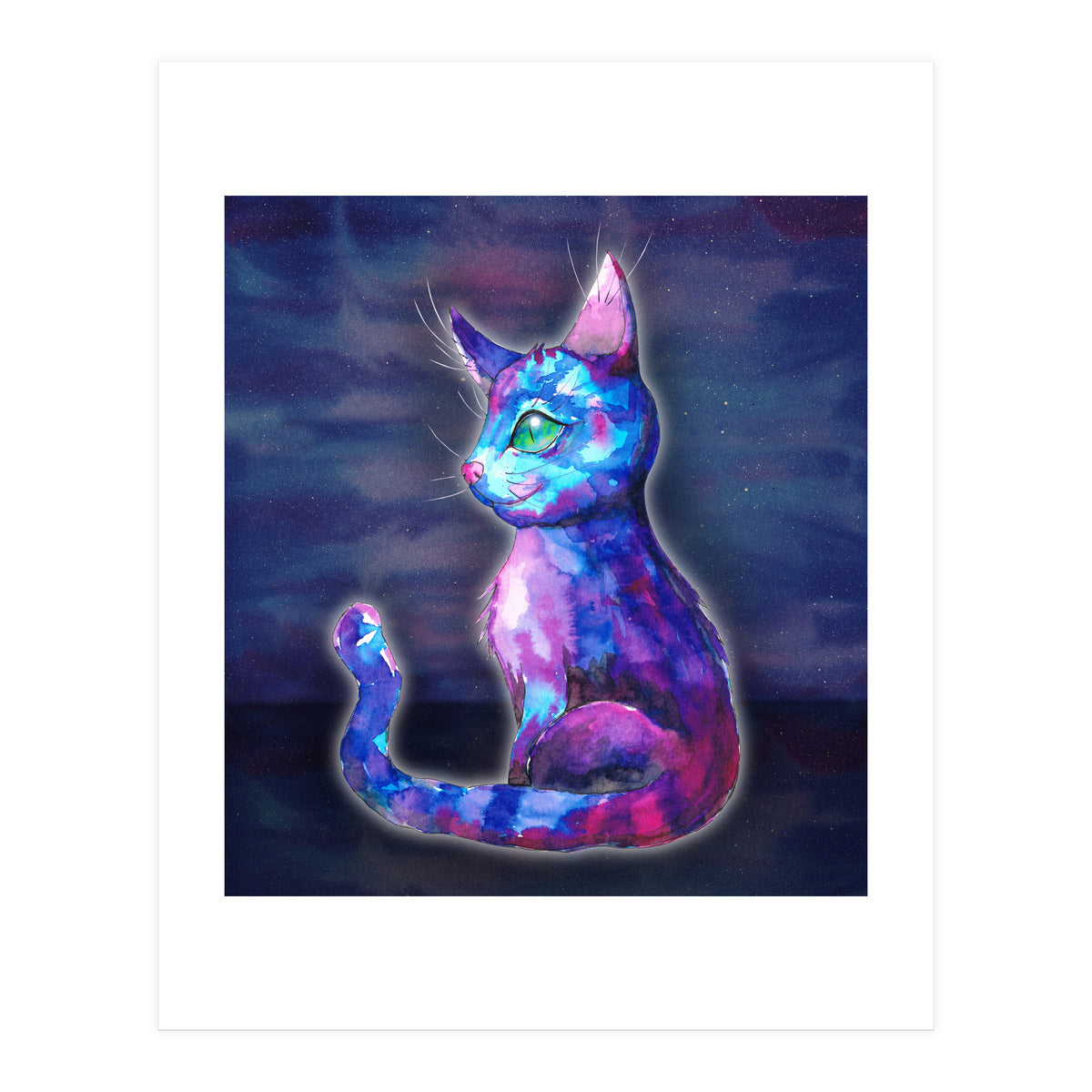 Space cat (Print Only)