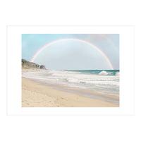 Malibu Beach Rainbow (Print Only)