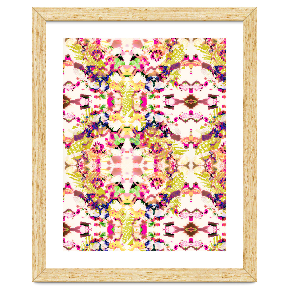 Painting mosaic - Abstract nature