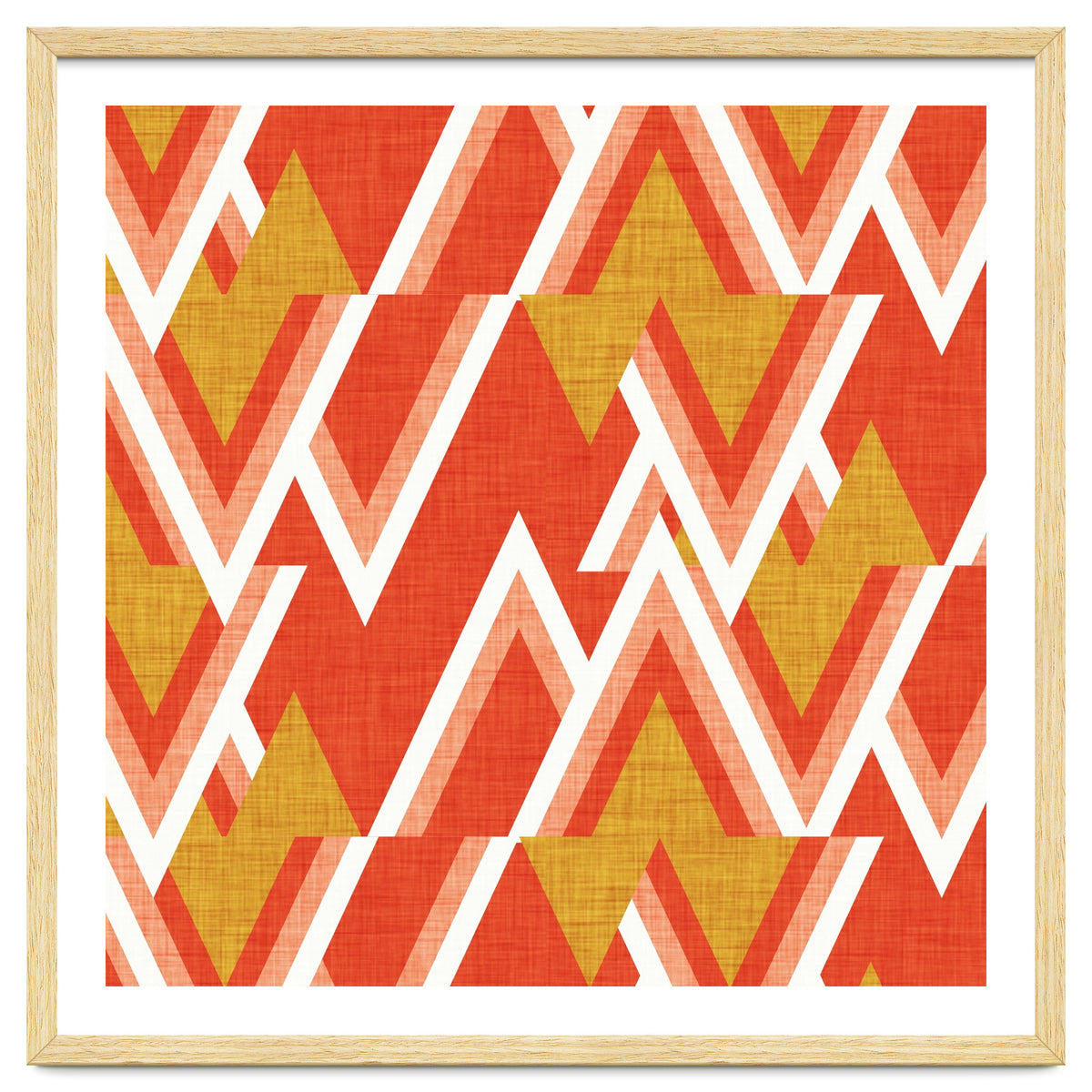 New Mid Mod Woods Red