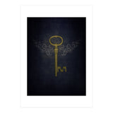 Winged Key (Print Only) thumbnail