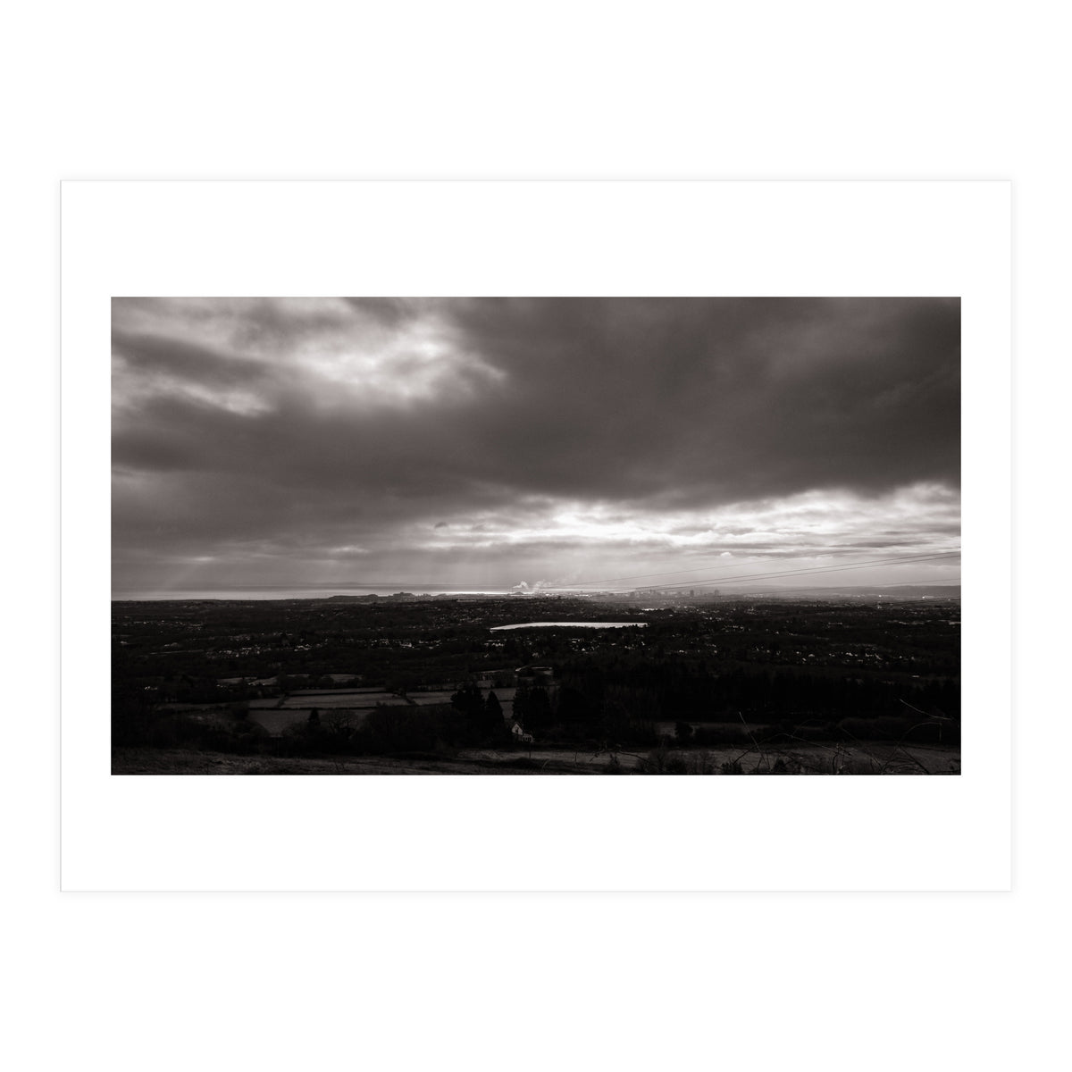 Cardiff from the Graig  (Print Only)