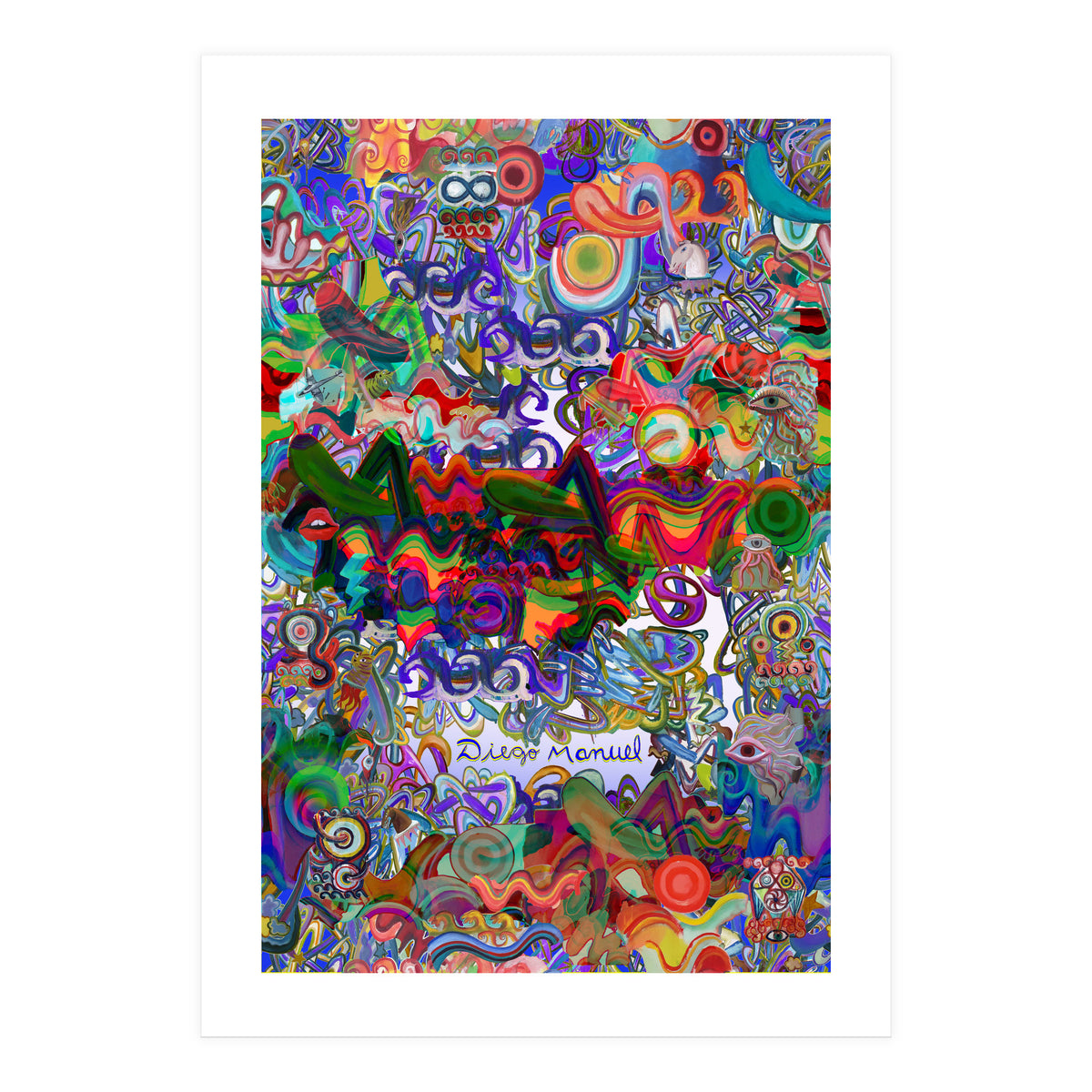 Graffitis 2021 Tapiz 15 (Print Only)