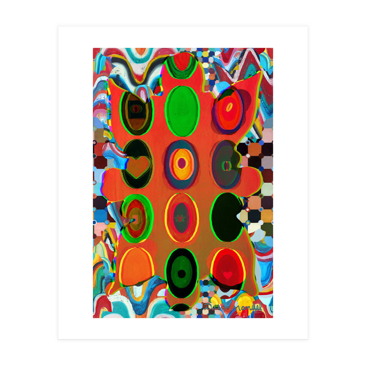 Pop Abstract 2023 Tapiz 100 (Print Only)