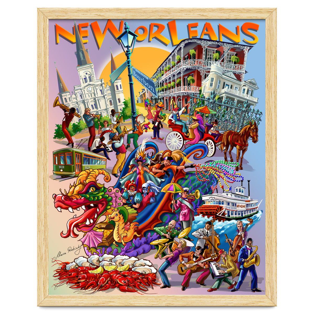 New Orleans Illustration