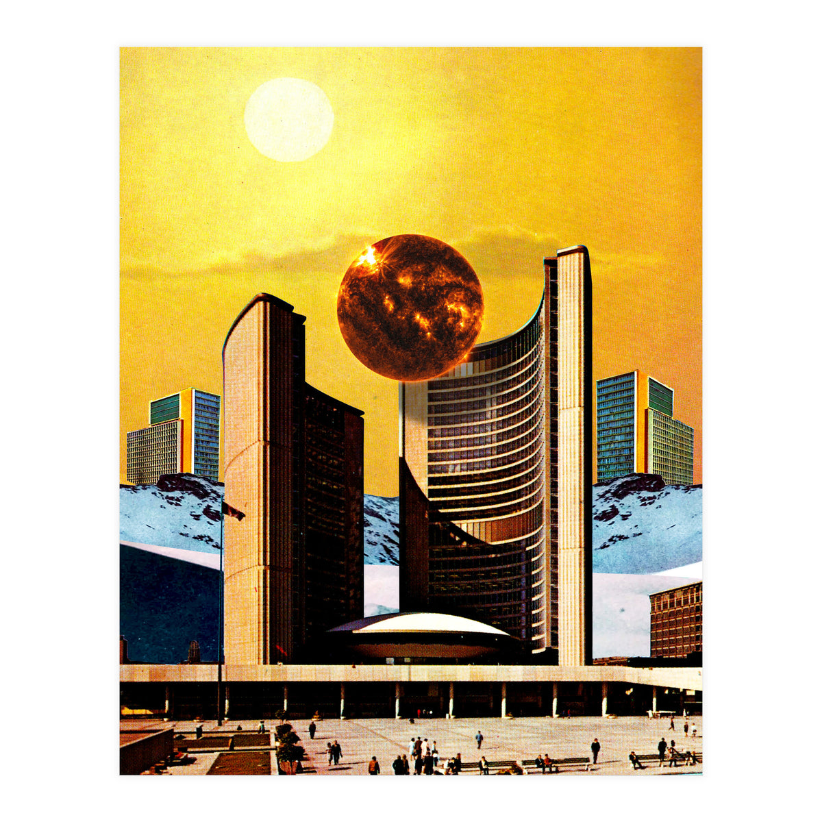 Summer Town (Print Only)