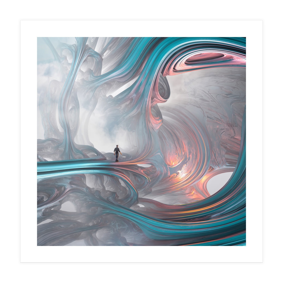 Fractal 1 (chloroform) (Print Only)