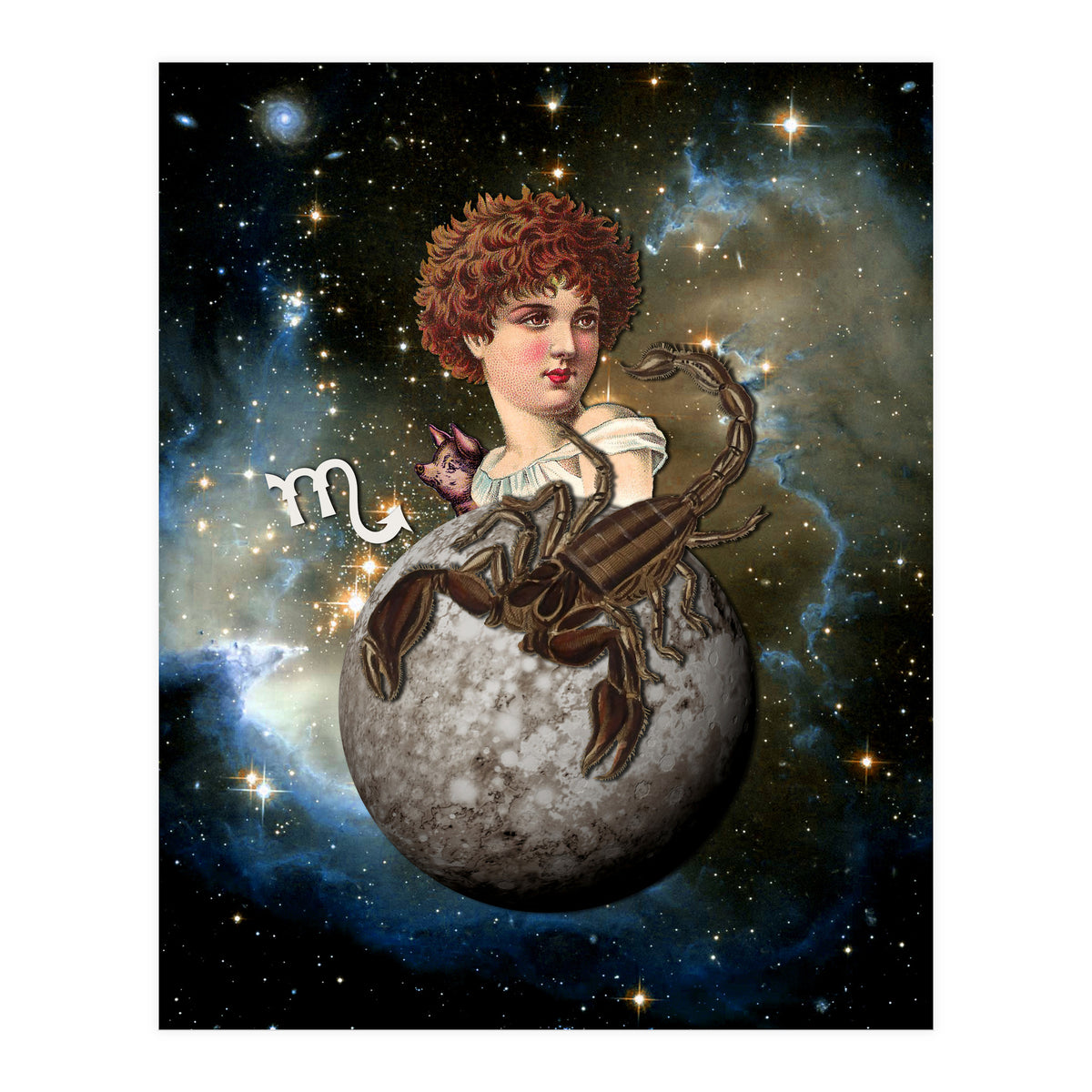 Scorpio Zodiac Sign (Print Only)