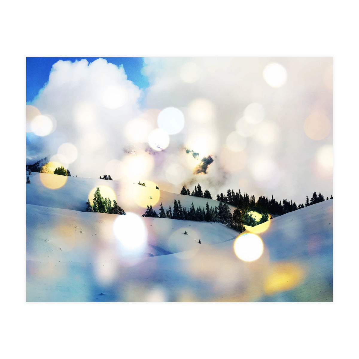 Mgic In The Snow (Print Only)