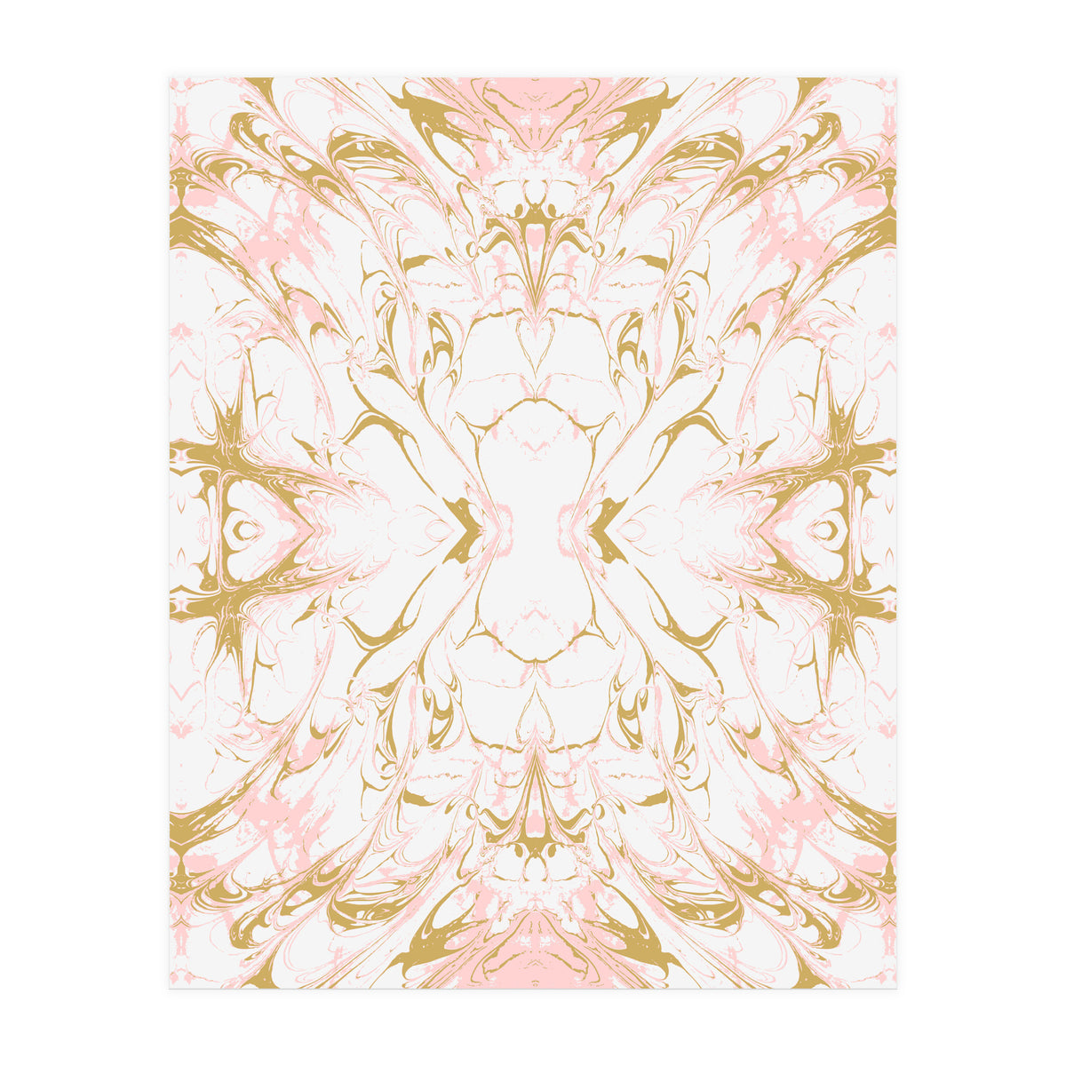 Pink mosaic marble 01 (Print Only)