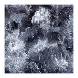 Modern Black White Acrylic Paint Brushstroke Ocean Waves (Print Only) thumbnail