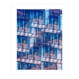 Blue Skyscraper Abstract (Print Only) thumbnail