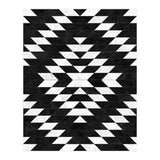 Urban Tribal Pattern No.14 - Aztec - Black Concrete (Print Only) thumbnail