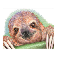 Smiling Sloth (Print Only)