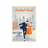 Skating in Central Park  (Print Only) thumbnail