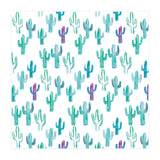 All Over Painted Cacti Mint And Pink (Print Only) thumbnail