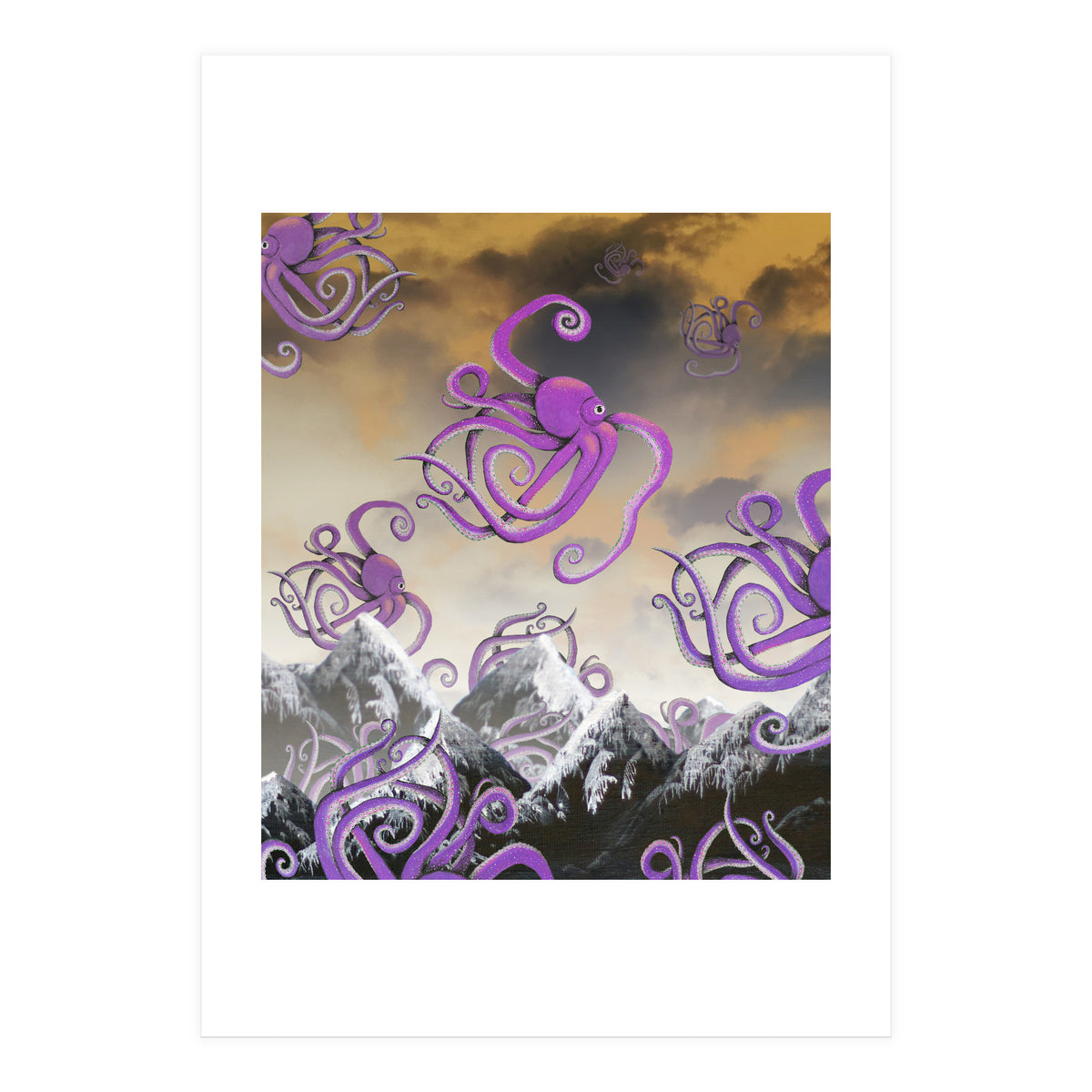 Octopus invasion (Print Only)