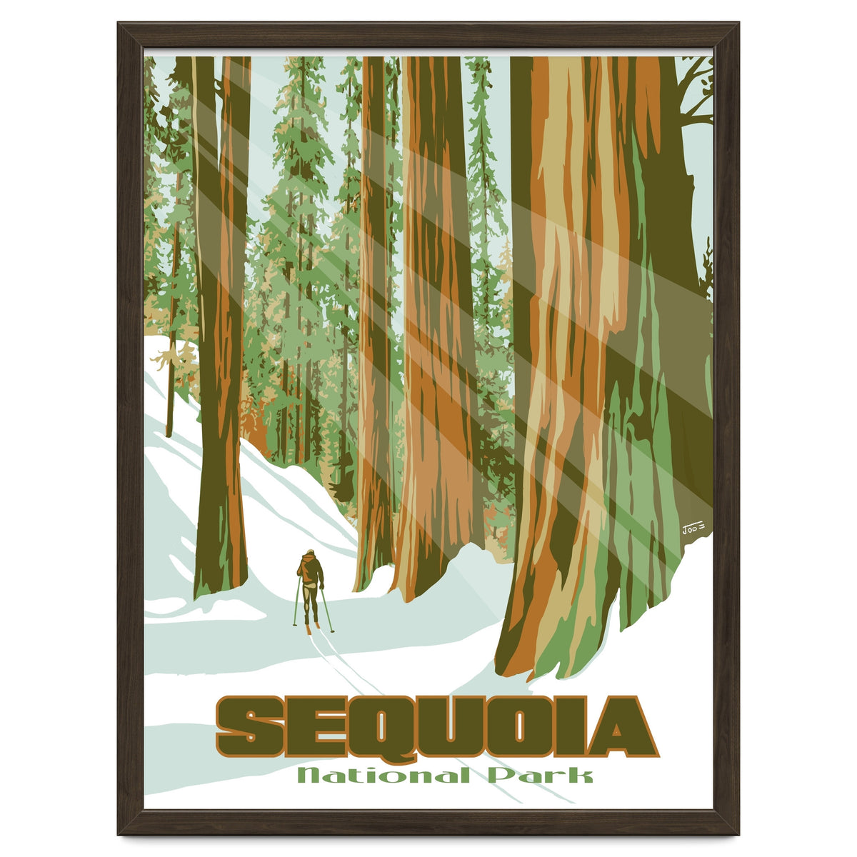 Sequoia National Park Poster