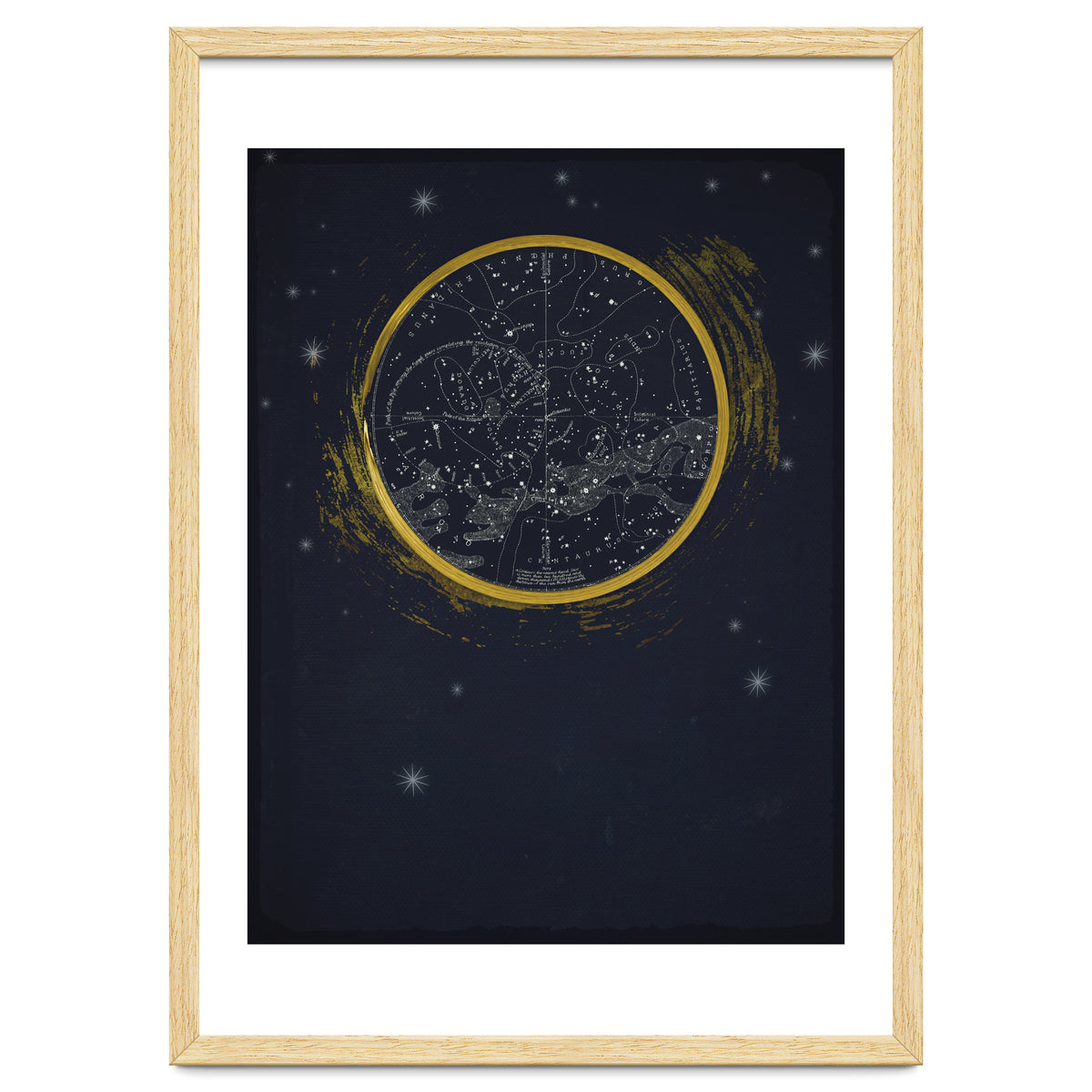 Vintage Cosmos: Star Map