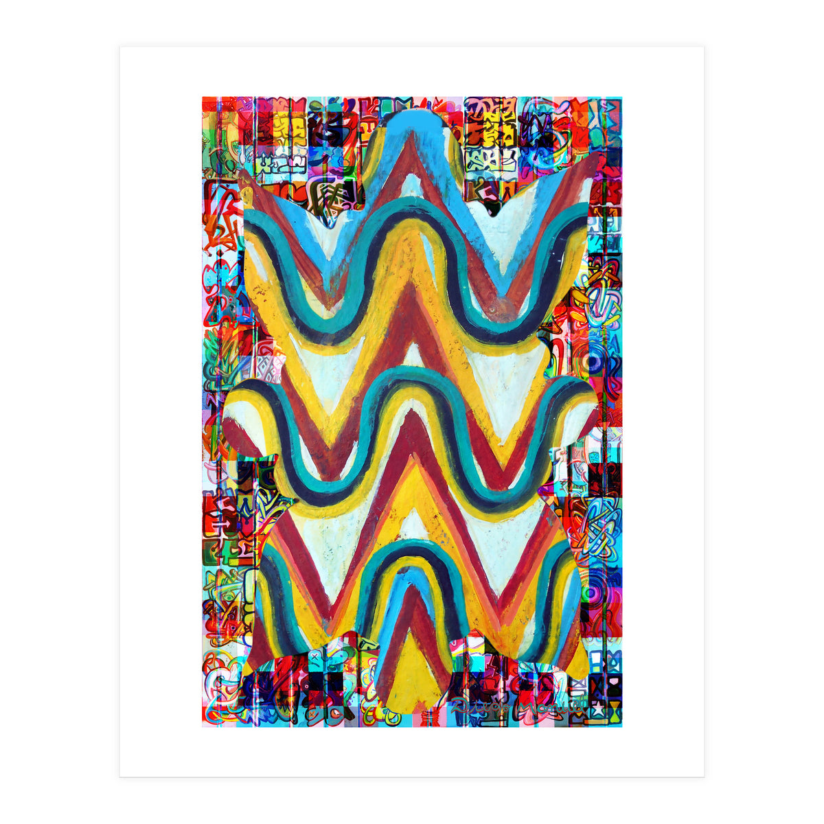 Pop Abstract 2023 Tapiz 72 (Print Only)