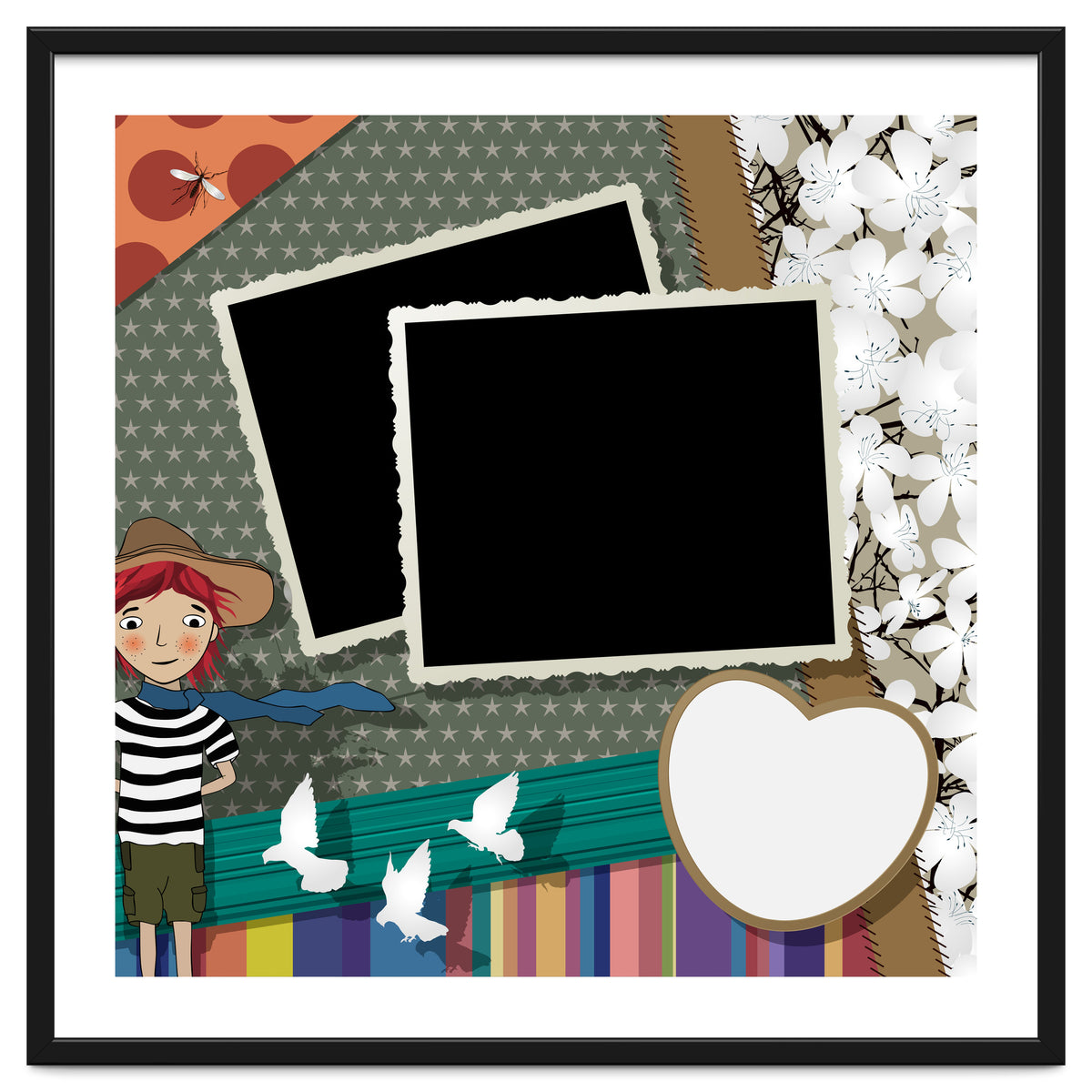 Vintage Photos Collage