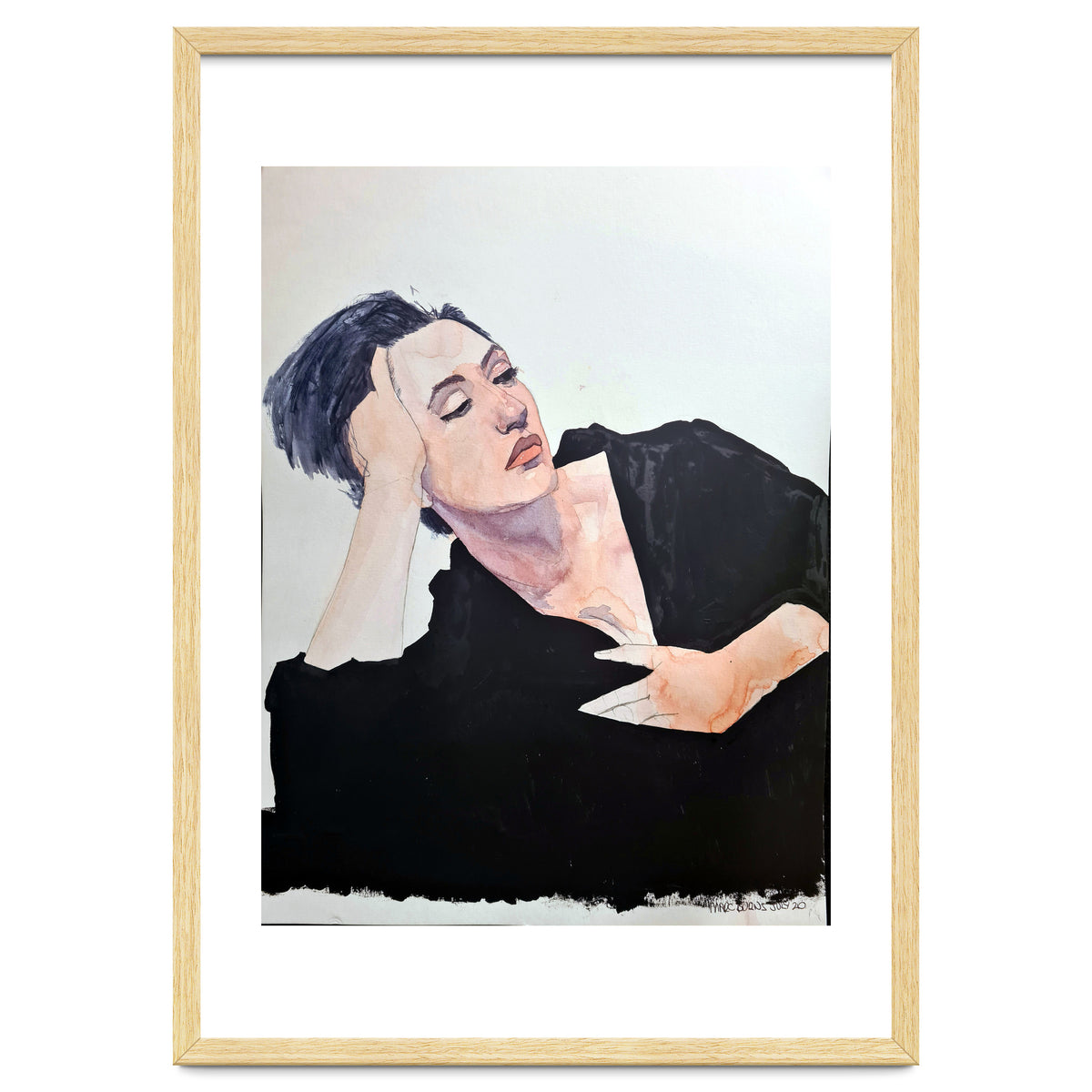 Untitled #91 - Woman in black