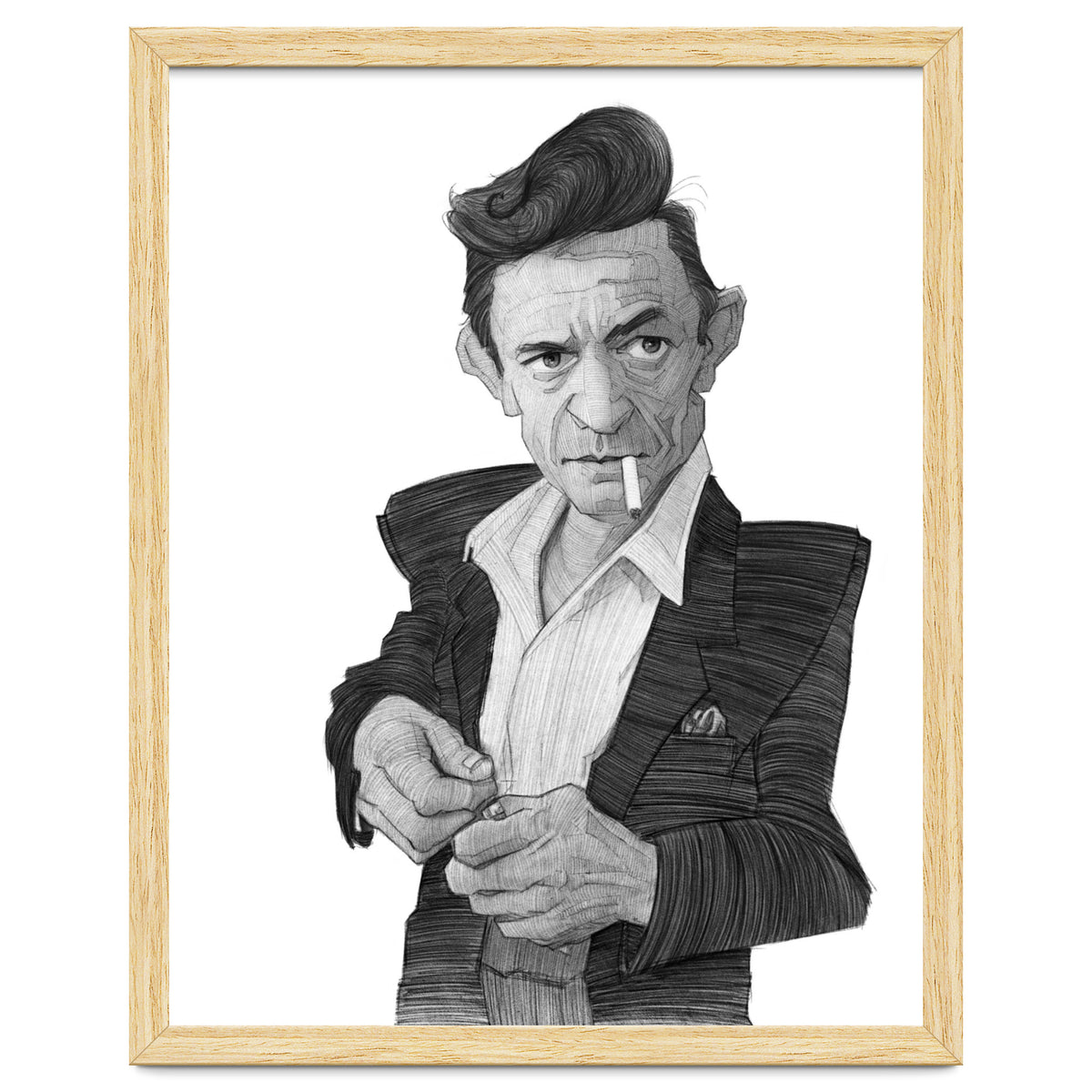 Johnny Cash Portrait