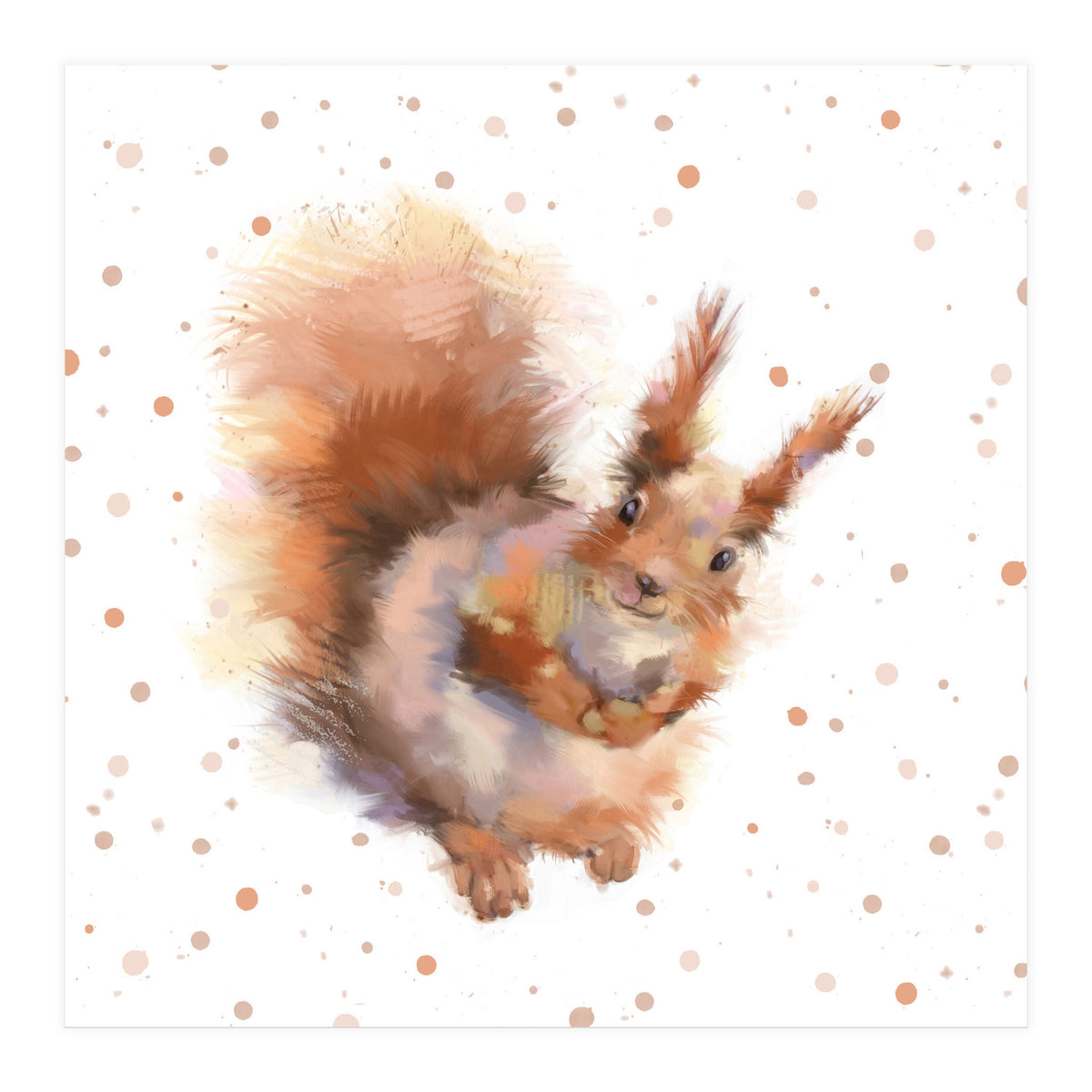 Squirrel - Wild Woods collection (Print Only)