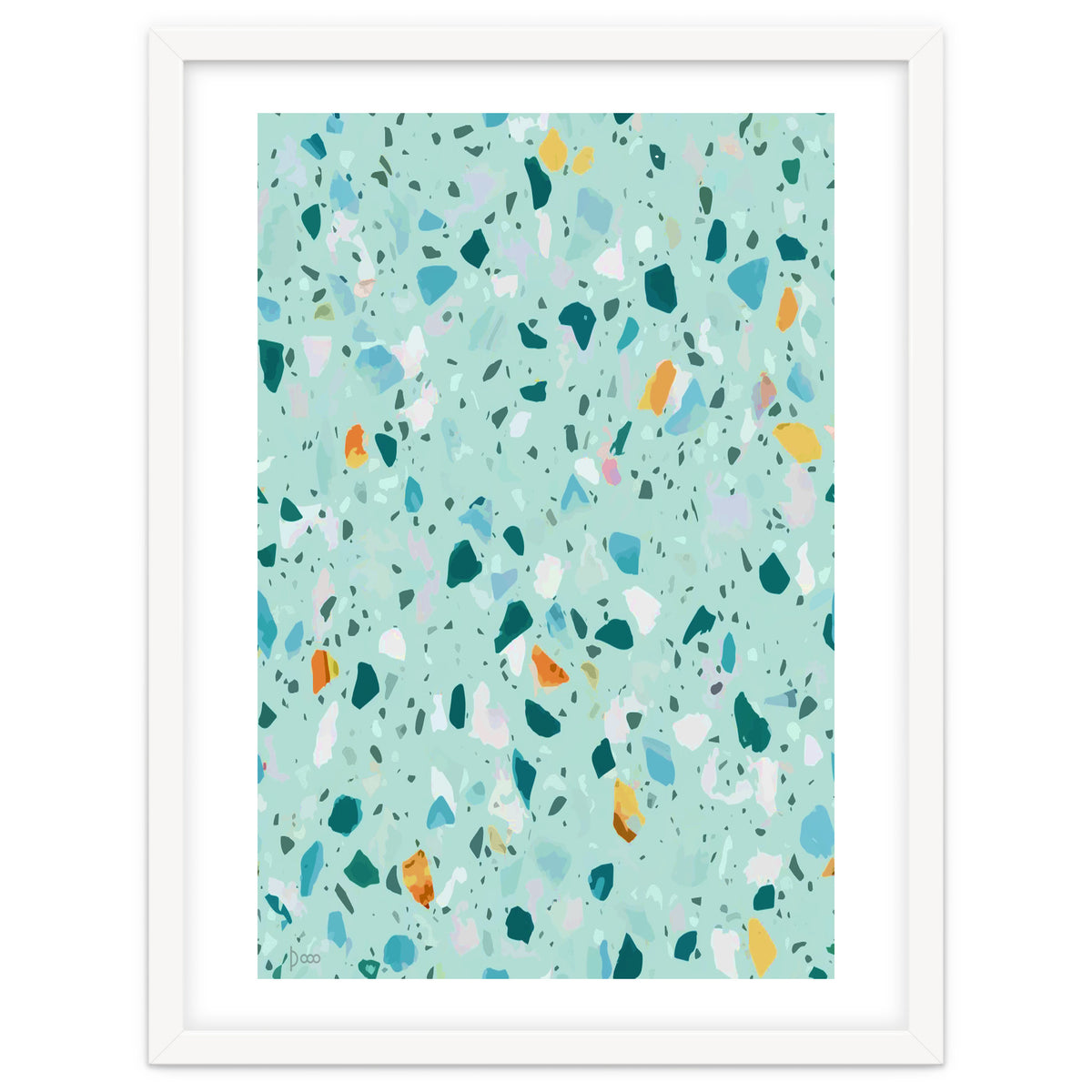 Blue Terrazzo